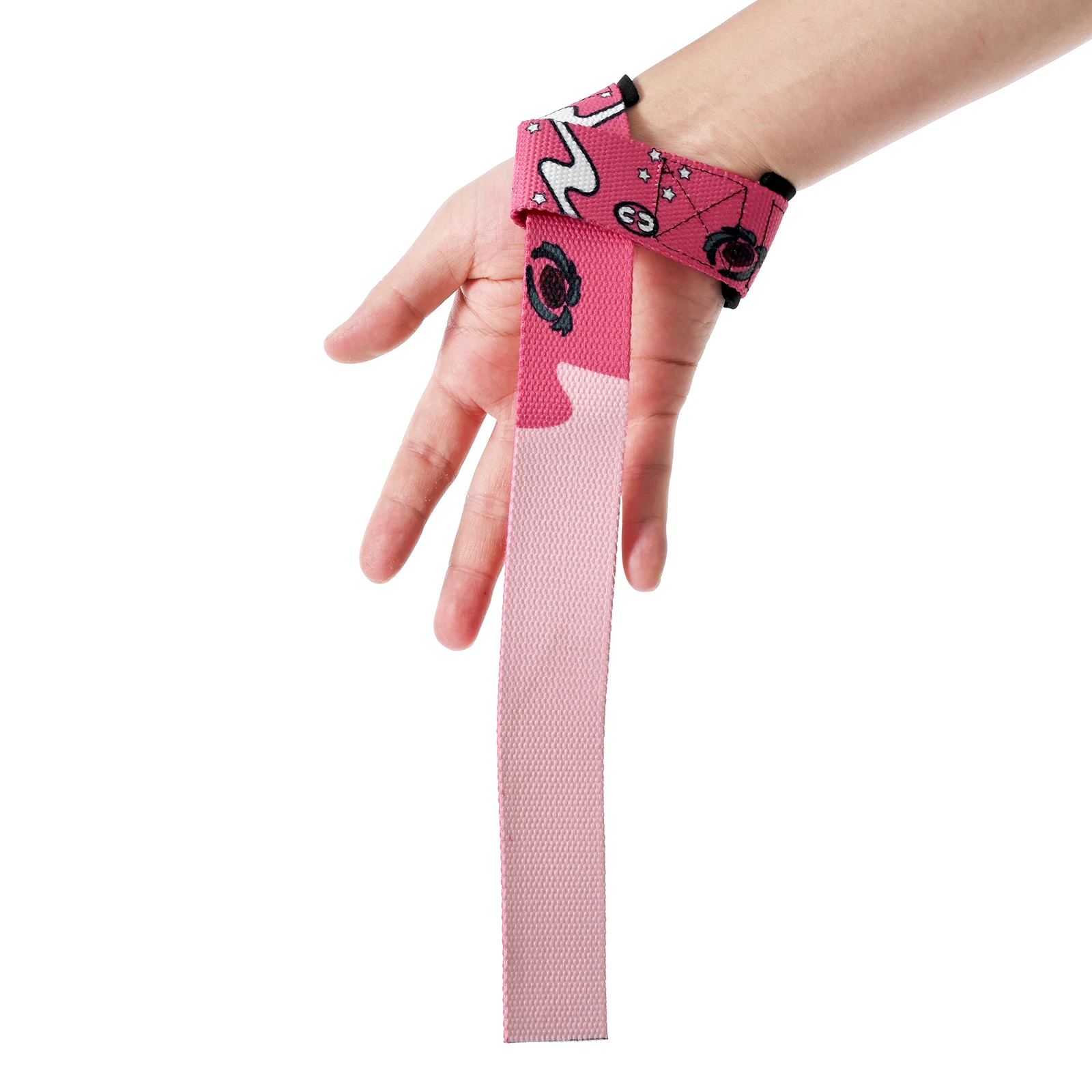 Wrist Wraps Weightlifting Support - アニメ柄のウェイトリフティング用ストラップ、筋力トレーニング用、フィットネス用、パワーリフティング用、迷彩柄、伸縮性のあるリストストラップ、ジム用