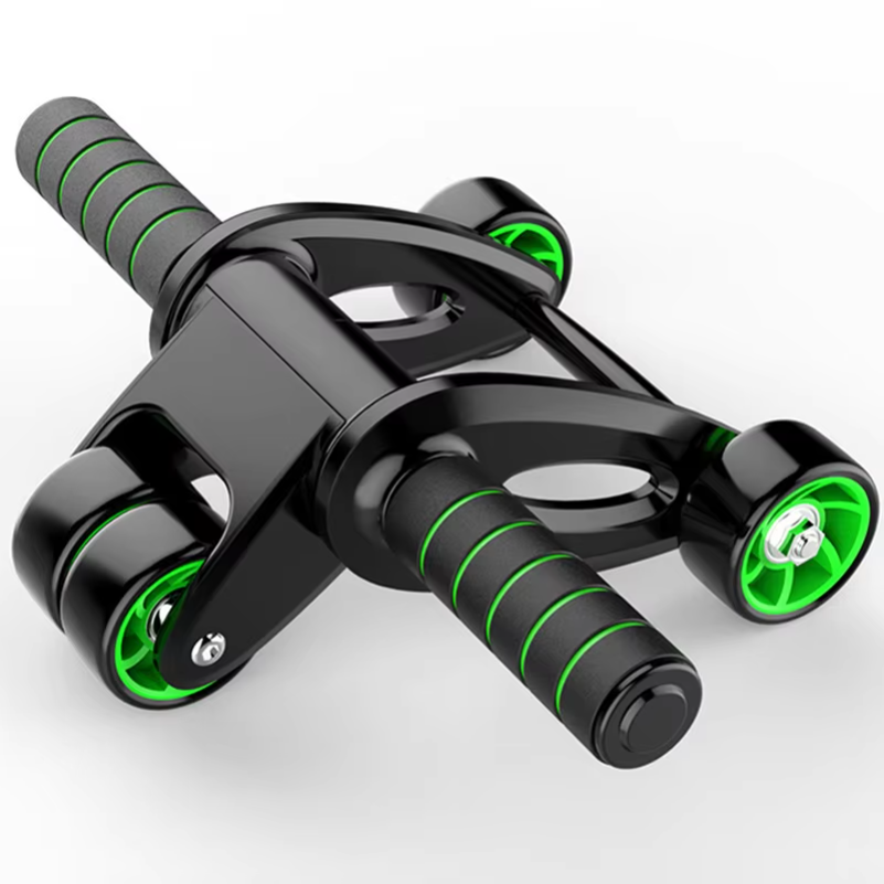 腹筋トレーニング用アブローラー 4輪アブホイールローラーワー - Ab Roller Wheel With Elbow Support のレビューと価格