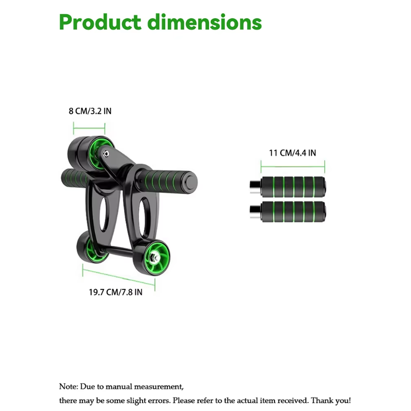 腹筋トレーニング用アブローラー 4輪アブホイールローラーワー - Ab Roller Wheel With Elbow Support のレビューと価格