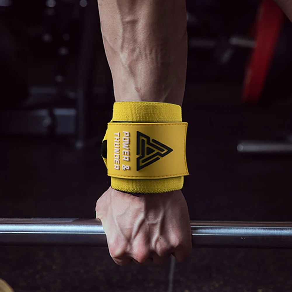 ヘビーデューティ重量挙げリストラップパワーリフティングジムク - Wrist Wraps Weightlifting Support のレビューと価格
