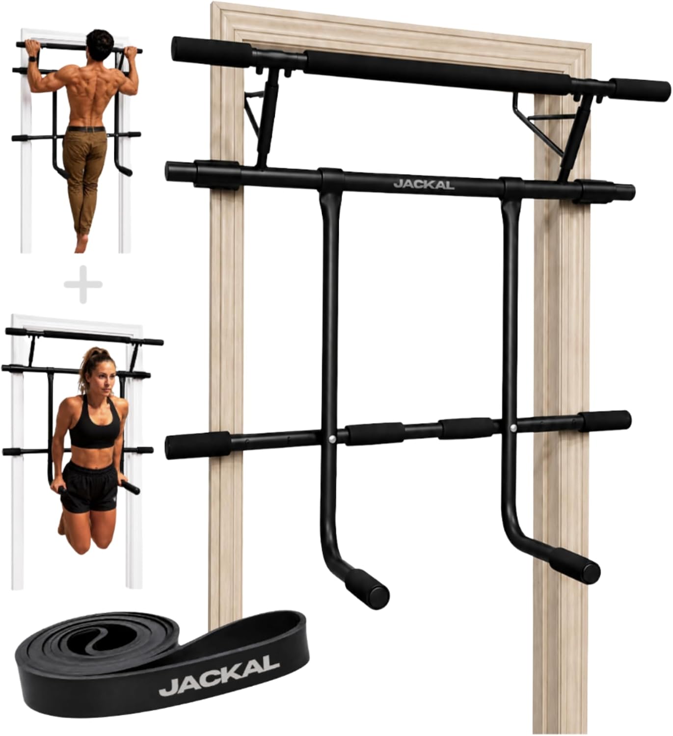 オールインワンのドアに取り付け可能な懸垂・ディップスタンド。 - Door Pull Up Bar No Screw のレビューと価格